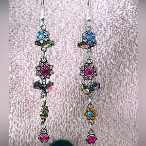Flower Drop Earrings